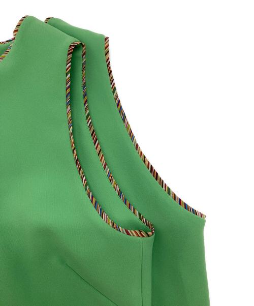 PAUL SMITH（ポールスミス）PAUL SMITH (ポールスミス) パイピングセットアップ グリーン サイズ:40の古着・服飾アイテム