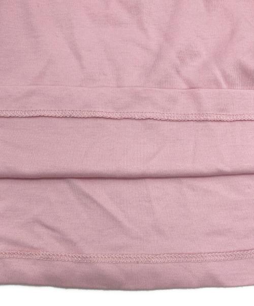 POLO RALPH LAUREN（ポロ・ラルフローレン）POLO RALPH LAUREN (ポロ・ラルフローレン) プレーンカットソー ピンク サイズ:Ｌの古着・服飾アイテム