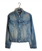 BALENCIAGAバレンシアガ）の古着「Denim Embroidered Jacket」｜インディゴ