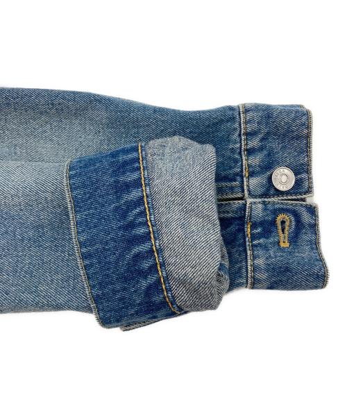BALENCIAGA（バレンシアガ）BALENCIAGA (バレンシアガ) Denim Embroidered Jacket インディゴ サイズ:48の古着・服飾アイテム