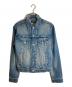 BALENCIAGA（バレンシアガ）の古着「Denim Embroidered Jacket」｜インディゴ