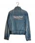 BALENCIAGA (バレンシアガ) Denim Embroidered Jacket インディゴ サイズ:48：40000円