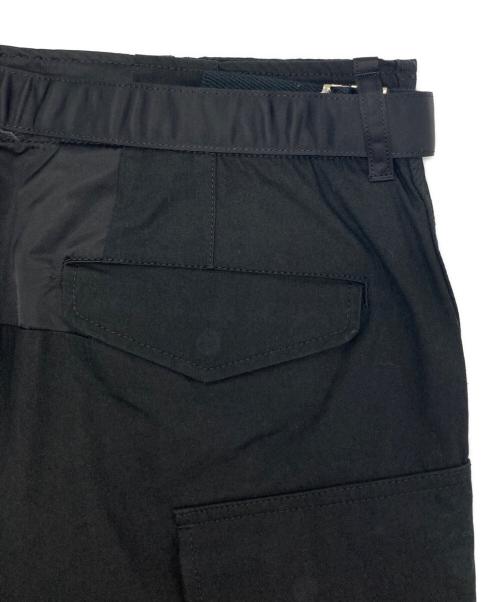 sacai（サカイ）sacai (サカイ) Cotton Nylon Oxford Short ブラック サイズ:3の古着・服飾アイテム