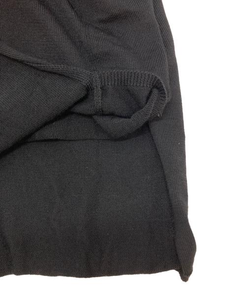 COMME des GARCONS HOMME PLUS（コムデギャルソンオムプリュス）COMME des GARCONS HOMME PLUS (コムデギャルソンオムプリュス) ねじれ 変形ウールカーディガン ブラック サイズ:Ⅿの古着・服飾アイテム
