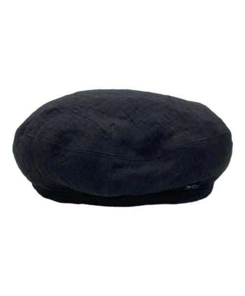 Porter Classic（ポータークラシック）Porter Classic (ポータークラシック) SASHIKO STRECH BERET ブラック サイズ:-の古着・服飾アイテム