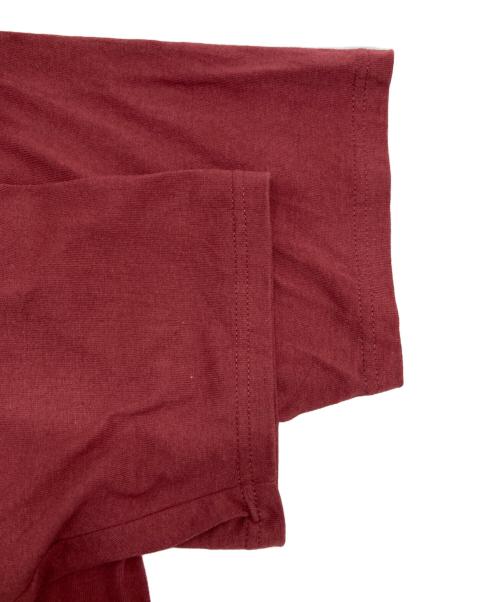 stussy（ステューシー）stussy (ステューシー) プリントTシャツ ボルドー サイズ:Lの古着・服飾アイテム