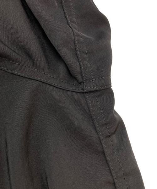 moussy（マウジー）moussy (マウジー) SATIN CARGO ブラック サイズ:1の古着・服飾アイテム