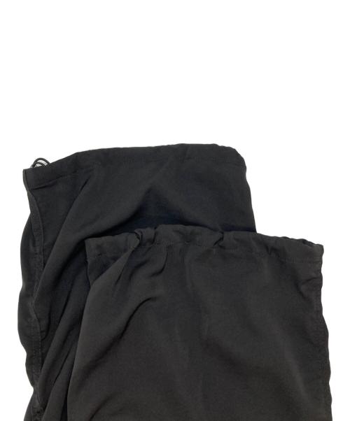 moussy（マウジー）moussy (マウジー) SATIN CARGO ブラック サイズ:1の古着・服飾アイテム