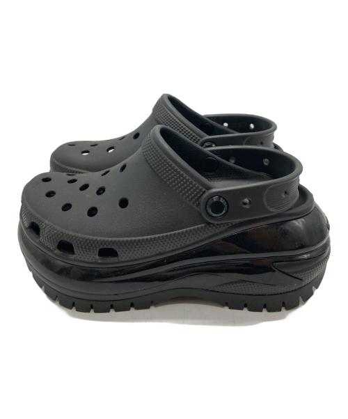 crocs（クロックス）crocs (クロックス) メガクラッシュクロッグ ブラック サイズ:SIZE 6の古着・服飾アイテム