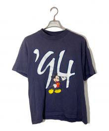 DISNEY（ディズニー）の古着「90sプリントTシャツ」｜ネイビー