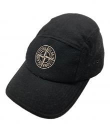 STONE ISLAND（ストーンアイランド）の古着「キャップ」｜ブラック