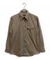 BURBERRY BLACK LABEL（バーバリーブラックレーベル）の古着「モノグラム柄シャツ」｜ベージュ