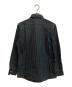 BURBERRY BLACK LABEL (バーバリーブラックレーベル) モノグラム柄シャツ ブラック サイズ:2：5000円