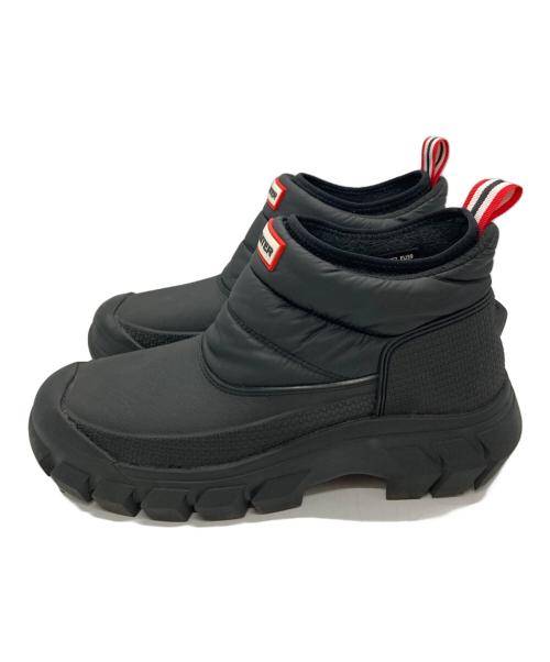 HUNTER（ハンター）HUNTER (ハンター) イントレピッド インシュレイティド アンクル スノー ブーツ ブラック サイズ:SIZE UK 6の古着・服飾アイテム