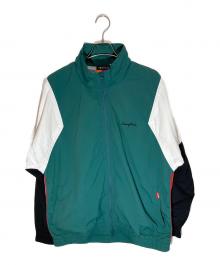 RADIO EVA（ラヂオエヴァ）の古着「SWITCHING NYLON JACKET」｜グリーン