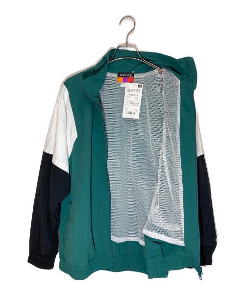 RADIO EVA（ラヂオエヴァ）RADIO EVA (ラヂオエヴァ) SWITCHING NYLON JACKET グリーン サイズ:Lの古着・服飾アイテム