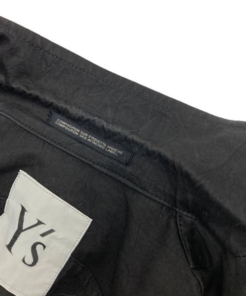 Y's（ワイズ）Y's (ワイズ) 変形デザインコート ブラック サイズ:-の古着・服飾アイテム