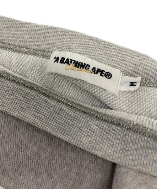A BATHING APE（アベイシングエイプ）A BATHING APE (アベイシングエイプ) プリントスウェット グレー サイズ:Ⅿの古着・服飾アイテム
