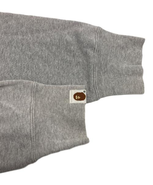 A BATHING APE（アベイシングエイプ）A BATHING APE (アベイシングエイプ) プリントスウェット グレー サイズ:Ⅿの古着・服飾アイテム