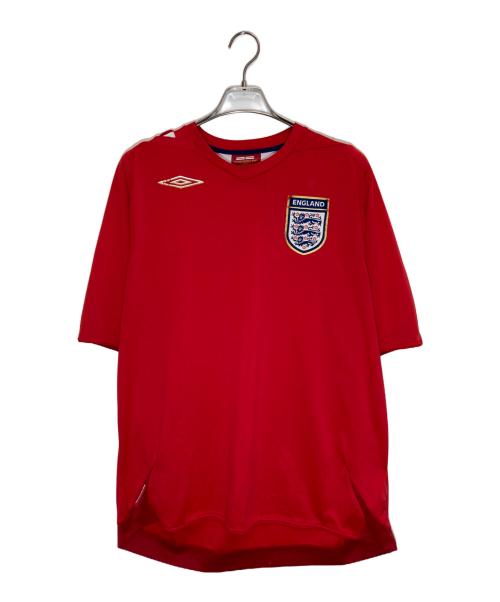UMBRO（アンブロ）UMBRO (アンブロ) ゲームシャツ レッド サイズ:XLの古着・服飾アイテム