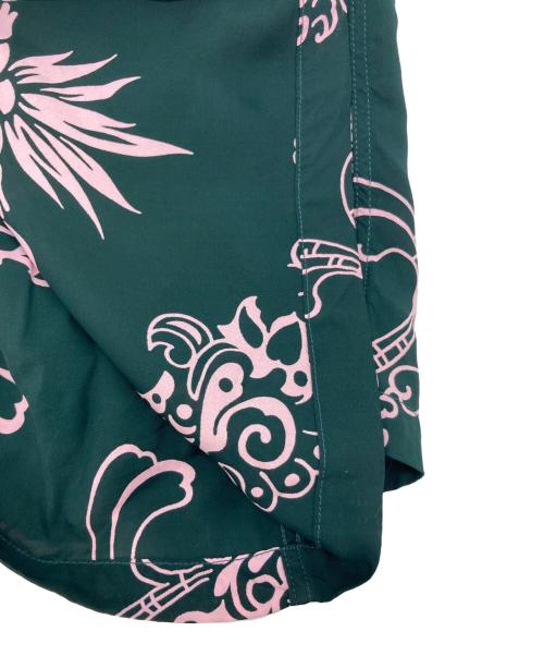 Sun Surf（サンサーフ）Sun Surf (サンサーフ) L/S RAYON HAWAIIAN SHIRT グリーン サイズ:XLの古着・服飾アイテム