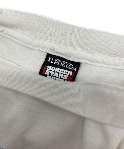 SCREEN STARS BEST（スクリーンズスターズベスト）SCREEN STARS BEST (スクリーンズスターズベスト) プリントTシャツ ホワイト サイズ:XLの古着・服飾アイテム