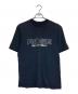 Martine rose（マーティン・ローズ）の古着「メタリックロゴ Tシャツ」｜ブラック