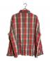 SAINT MICHAEL (セントマイケル) SHERMER ACADEMY (シャーマーアカデミー) SA FRANNEL SHIRT CHECK / RED レッド×グレー サイズ:XL：36000円