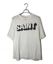 SAINT MICHAEL（セントマイケル）の古着「SAINT SS TEE」｜ホワイト