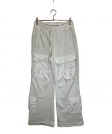entire studios（エンタイアスタジオ）の古着「UTILITY CARGO SWEAT PANTS」｜ホワイト