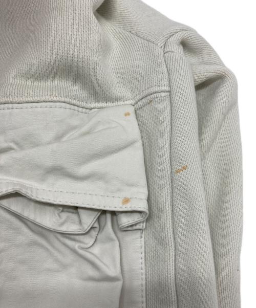 entire studios（エンタイアスタジオ）ENTIRE STUDIOS (エンタイアスタジオ) UTILITY CARGO SWEAT PANTS ホワイト サイズ:Sの古着・服飾アイテム