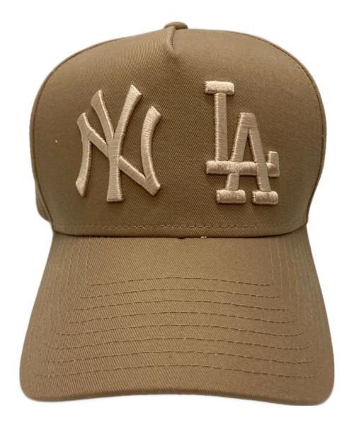 New Era（ニューエラ）New Era (ニューエラ) ダブルロゴキャップ ベージュ サイズ:-の古着・服飾アイテム