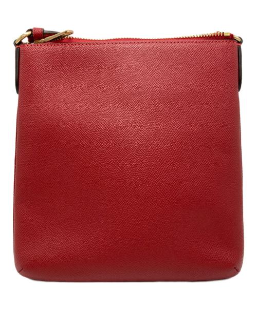 COACH（コーチ）COACH (コーチ) ミニ ローアン ファイル バッグ レッドの古着・服飾アイテム