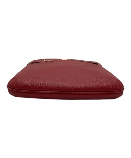 COACH（コーチ）COACH (コーチ) ミニ ローアン ファイル バッグ レッドの古着・服飾アイテム
