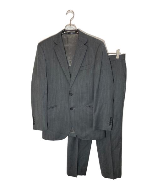GARNIER（ガルニエ）Garnier (ガルニエ) 3ピースセットアップスーツ グレー サイズ:Lの古着・服飾アイテム