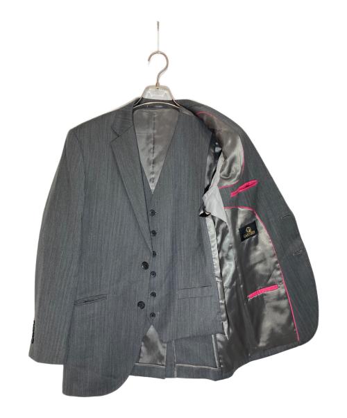 GARNIER（ガルニエ）Garnier (ガルニエ) 3ピースセットアップスーツ グレー サイズ:Lの古着・服飾アイテム