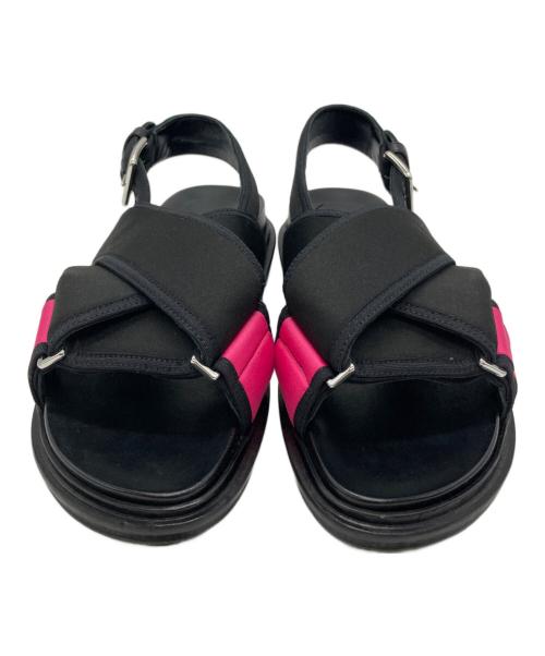 MARNI（マルニ）MARNI (マルニ) FUSSBETT SANDAL ブラック サイズ:37の古着・服飾アイテム