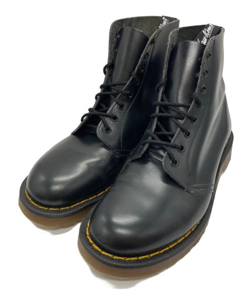 Dr.Martens（ドクターマーチン）Dr.Martens (ドクターマーチン) Hawkins (ホーキンス) 8ホールブーツ ブラック サイズ:6の古着・服飾アイテム