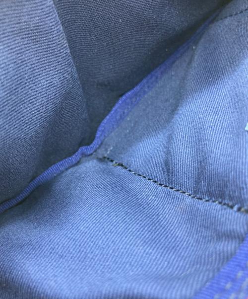 PORTER（ポーター）PORTER (ポーター) BEAMS (ビームス) ARTESANIA ネイティブ折り財布 レッド×ネイビーの古着・服飾アイテム
