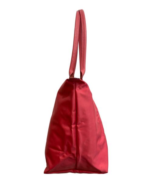 LONGCHAMP（ロンシャン）LONGCHAMP (ロンシャン) ル・プリアージュクラブ トートバッグ ピンクの古着・服飾アイテム