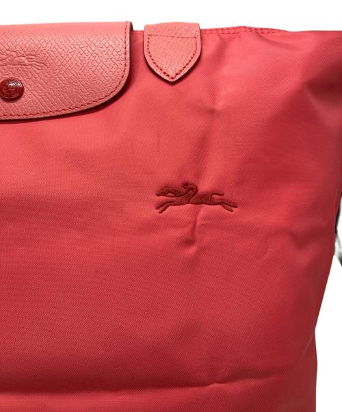 LONGCHAMP（ロンシャン）LONGCHAMP (ロンシャン) ル・プリアージュクラブ トートバッグ ピンクの古着・服飾アイテム