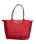 LONGCHAMP（ロンシャン）の古着「ル・プリアージュクラブ トートバッグ」｜ピンク