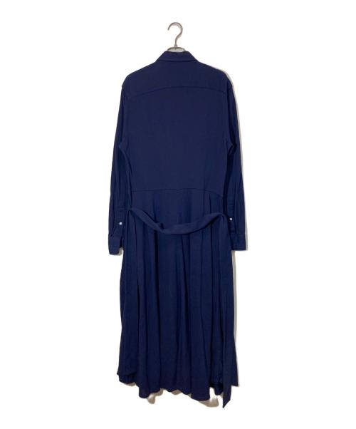 POLO RALPH LAUREN（ポロ・ラルフローレン）POLO RALPH LAUREN (ポロ・ラルフローレン) ベルテッドポロドレス ネイビー サイズ:Lの古着・服飾アイテム
