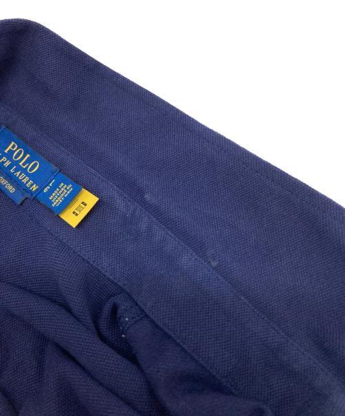 POLO RALPH LAUREN（ポロ・ラルフローレン）POLO RALPH LAUREN (ポロ・ラルフローレン) ベルテッドポロドレス ネイビー サイズ:Lの古着・服飾アイテム