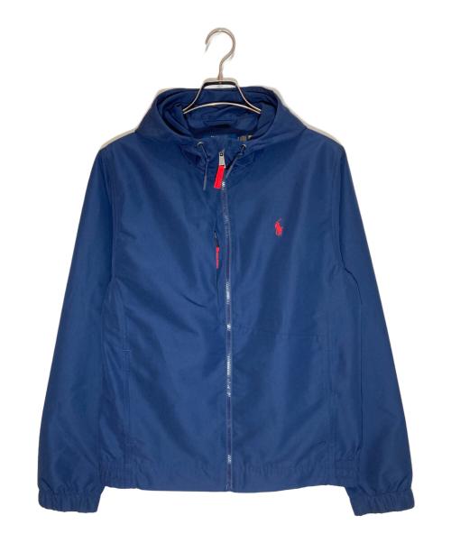 POLO RALPH LAUREN（ポロ・ラルフローレン）POLO RALPH LAUREN (ポロ・ラルフローレン) フーデッドジャケット ネイビー サイズ:Sの古着・服飾アイテム