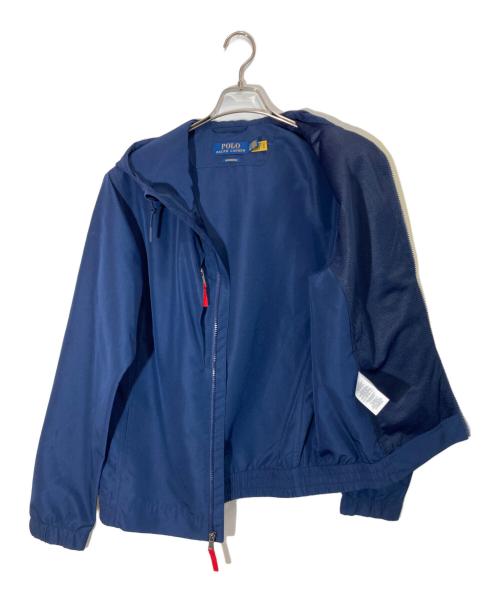 POLO RALPH LAUREN（ポロ・ラルフローレン）POLO RALPH LAUREN (ポロ・ラルフローレン) フーデッドジャケット ネイビー サイズ:Sの古着・服飾アイテム