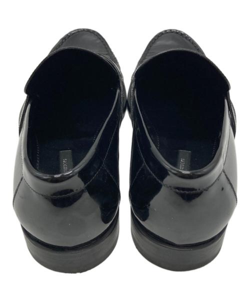 LOUIS VUITTON（ルイ ヴィトン）LOUIS VUITTON (ルイ ヴィトン) エナメルローファー ブラック サイズ:SIZE 7Mの古着・服飾アイテム