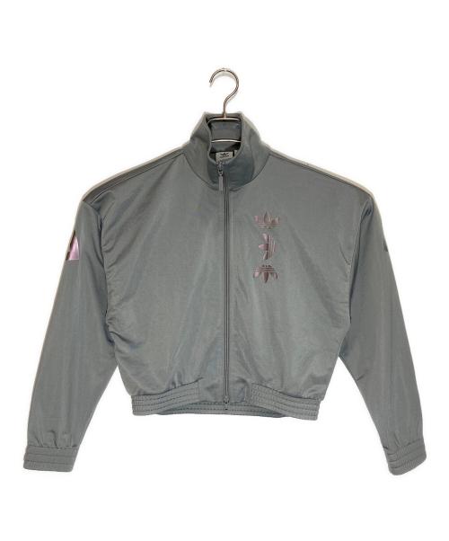 adidas（アディダス）adidas (アディダス) トラックジャケット グレー サイズ:Sの古着・服飾アイテム