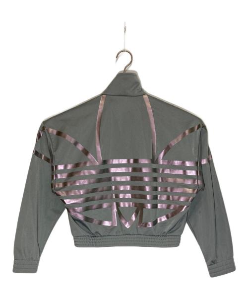 adidas（アディダス）adidas (アディダス) トラックジャケット グレー サイズ:Sの古着・服飾アイテム