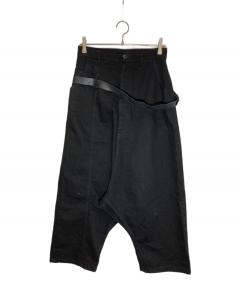 中古・古着通販】Name. (ネーム) ジップデザインパンツ グレー サイズ
